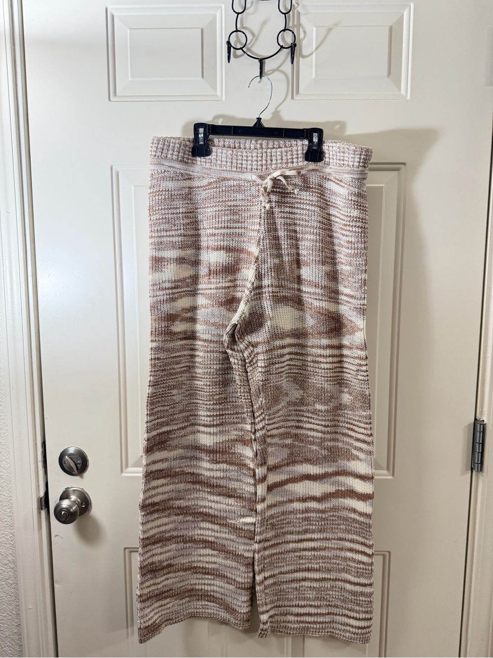 Spiritual Gangster Jordan Wide Leg Knit Pants Women’s Large NWT Boho Lounge 0391